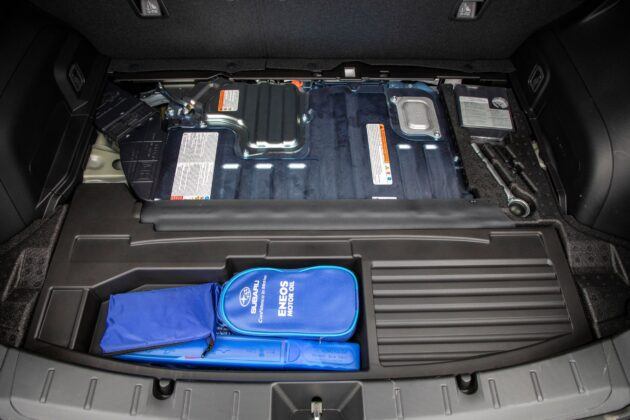 Subaru XV - schowek pod bagażnikiem