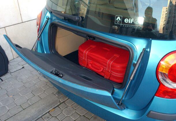 Renault Modus bagażnik