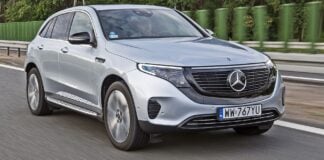 Mercedes EQC - przód