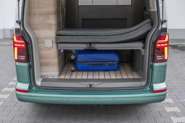 VW California Ocean - bagażnik