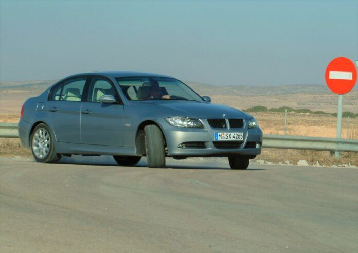 Driftujące BMW 3