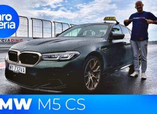 BMW M5 CS – test na torze Silesia Ring