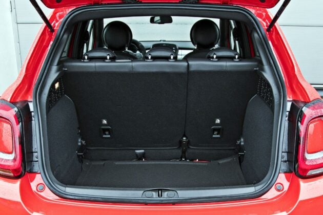 Fiat 500X - bagażnik