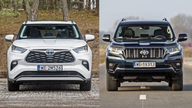 Toyota Highlander czy Toyota Land Cruiser? Porównanie SUVów