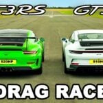 Nowe Porsche 911 GT3 kontra Porsche 911 GT3 RS na 1/4 mili