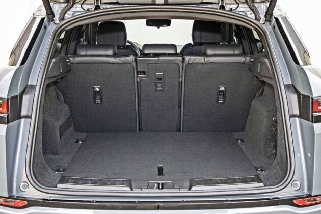 Range Rover Evoque - bagażnik