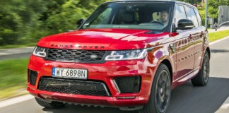Range Rover Sport - przód