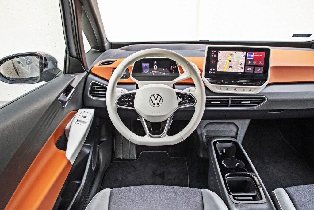 VW ID.3 - deska rozdzielcza