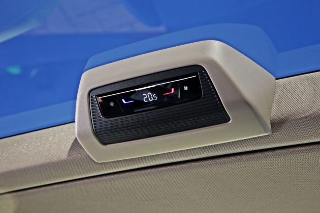 VW Multivan - panel klimatyzacji