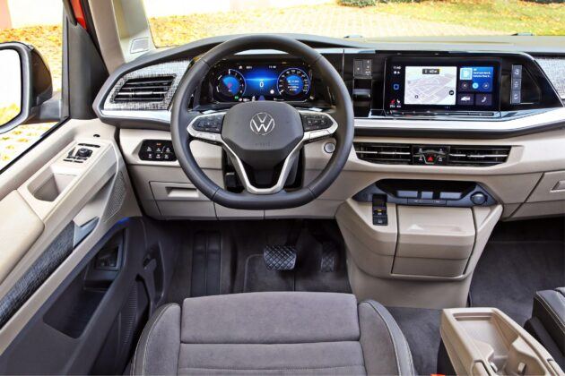 VW Multivan - deska rozdzielcza