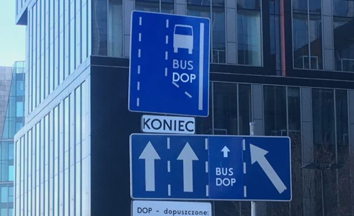 Znak DOP — pojazdy dopuszczone