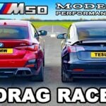 bmw-i4-tesla-model-3-drag-race