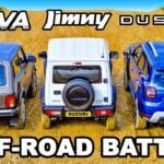 Łada Niva kontra Suzuki Jimny i Dacia Duster – test napędów 4x4