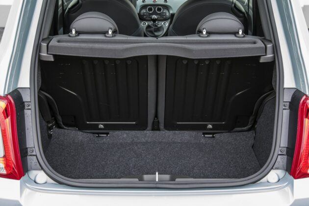 Fiat 500 Hybrid (2022) - bagażnik
