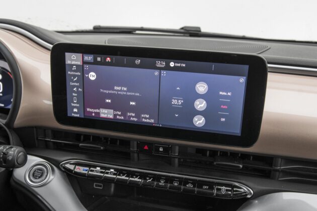 Fiat 500 2022 test system multimedialny