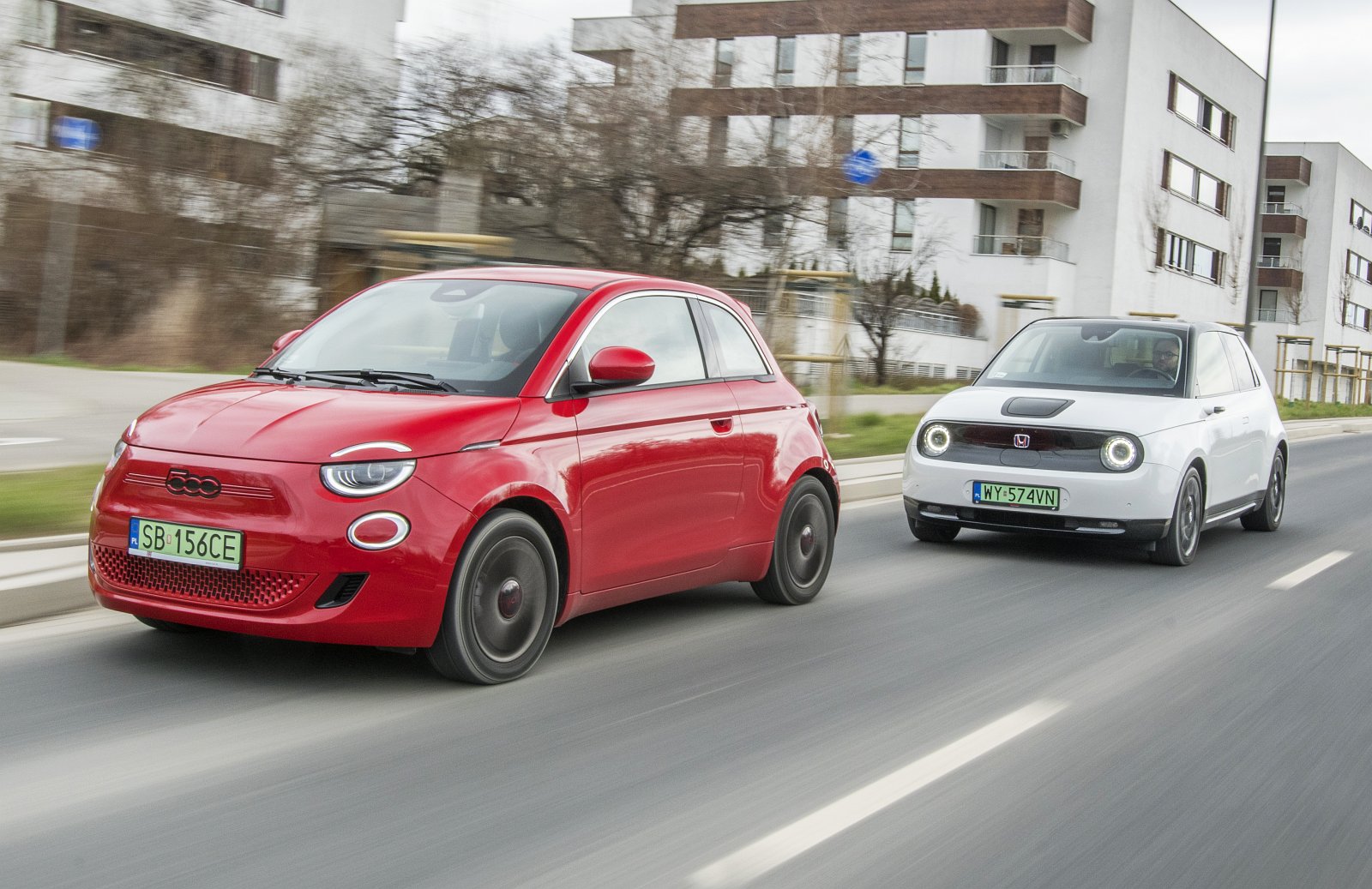 Fiat 500 vs Honda e test porównanie 2023 01
