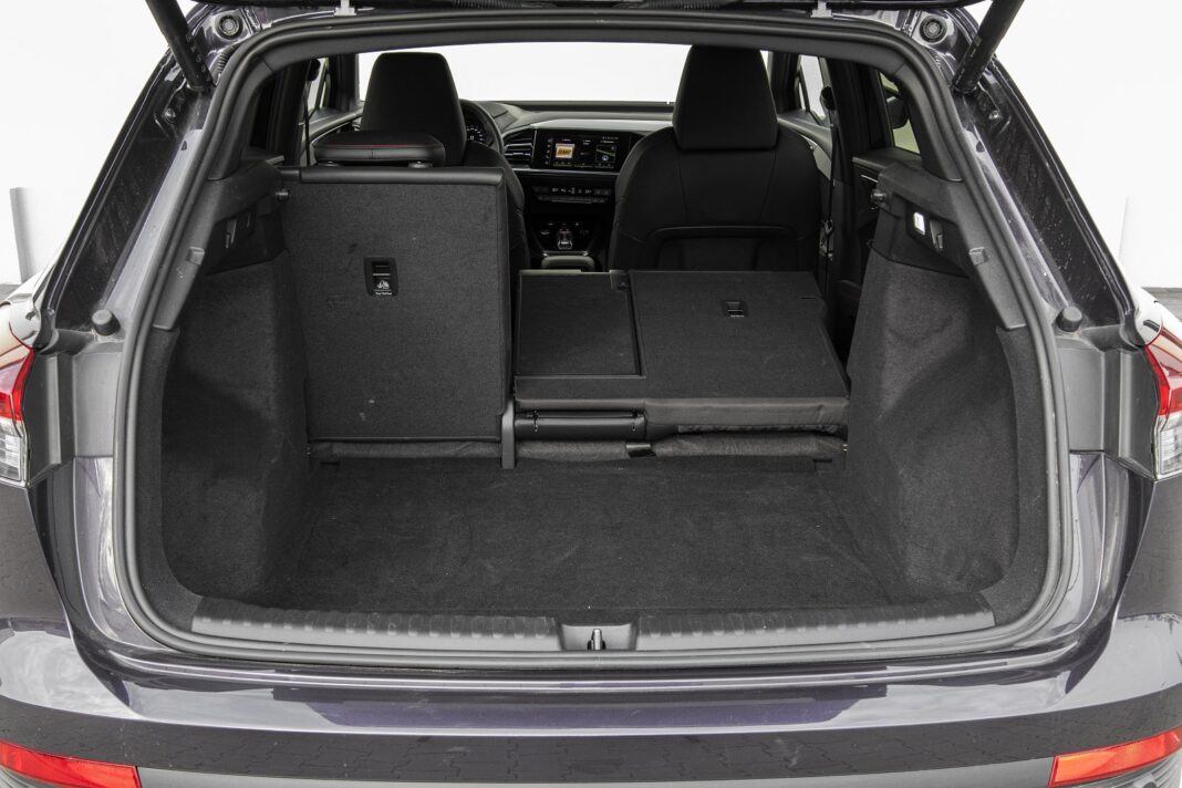 Audi Q4 e-tron 40 - test - bagażnik