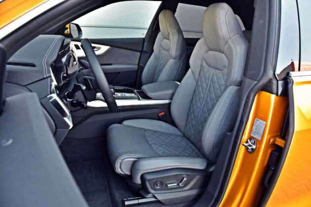 Audi Q8 - fotele przednie