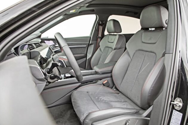 Audi Q8 e-tron - fotele przednie