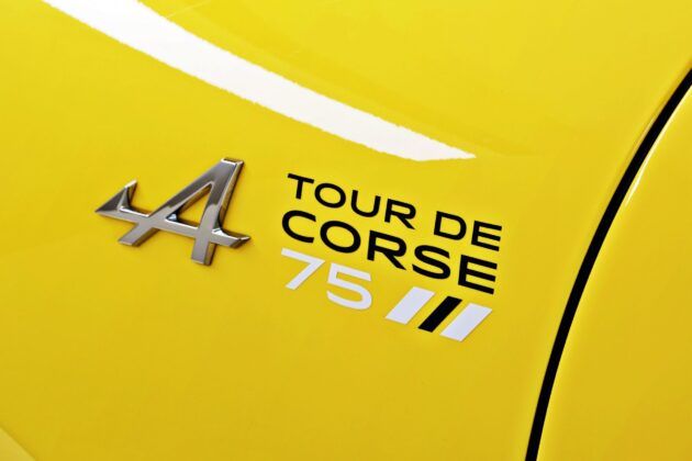 Alpine A110 Tour de Corse 75 - detal