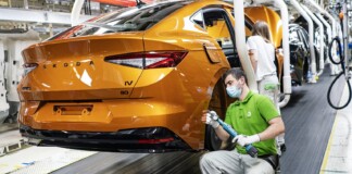 Škoda ENYAQ iV Coupé produkcja fabryka 2022