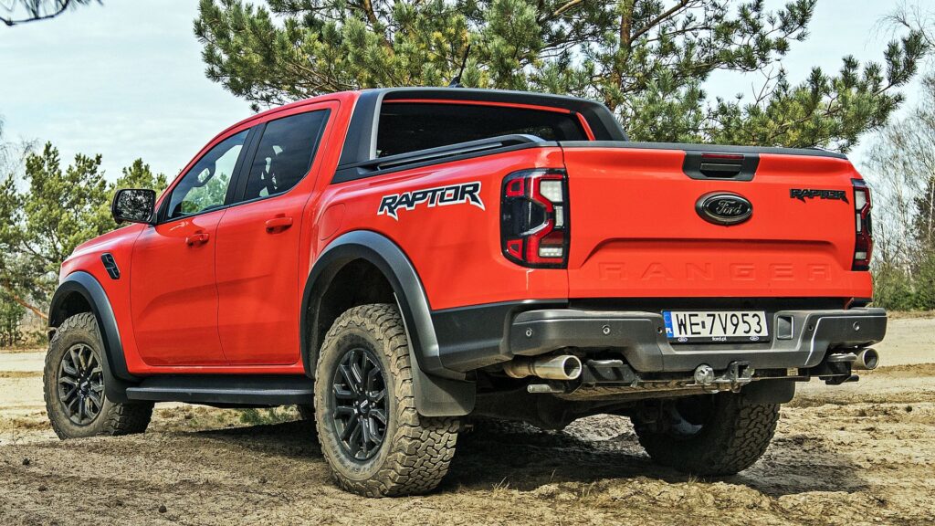 Ford Ranger Raptor - tył