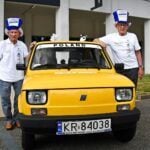 Sobiesław Zasada z uczestnikami Wielkiej Wyprawy Fiatów 126 dotarli Maluchami do Turynu