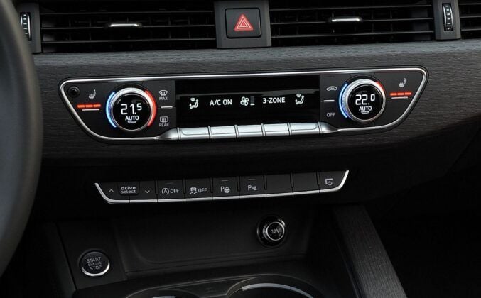 Audi A4 B9 - panel klimatyzacji