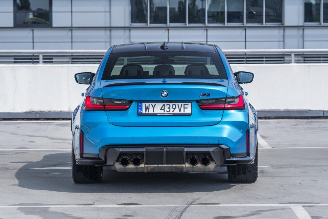 BMW M3 Competition xDrive - tył