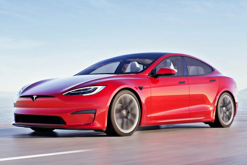 Najszybsze auta elektryczne - Tesla Model S Plaid