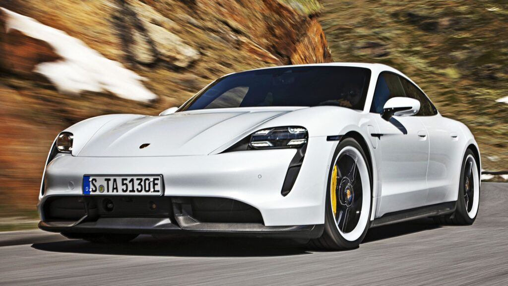 Najszybsze auta elektryczne - Porsche Taycan Turbo S