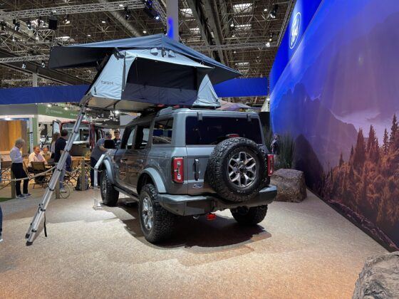 Ford Bronco. Caravan Salon Dusseldorf 2022.