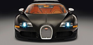 Bugatti Veyron - przód