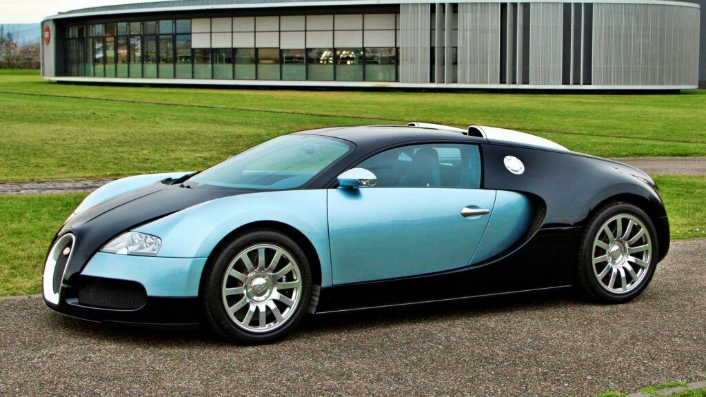 Bugatti Veyron - przód