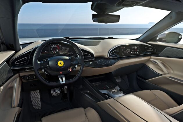 Ferrari Purosangue - deska rozdzielcza