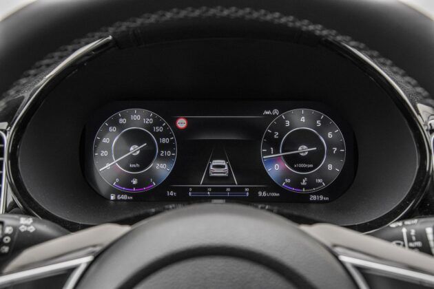 Kia Proceed 1.5 T-GDI GT-Line - test (2022) - cyfrowe wskaźniki (zegary)
