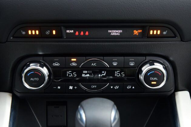Mazda CX-5 II - panel klimatyzacji