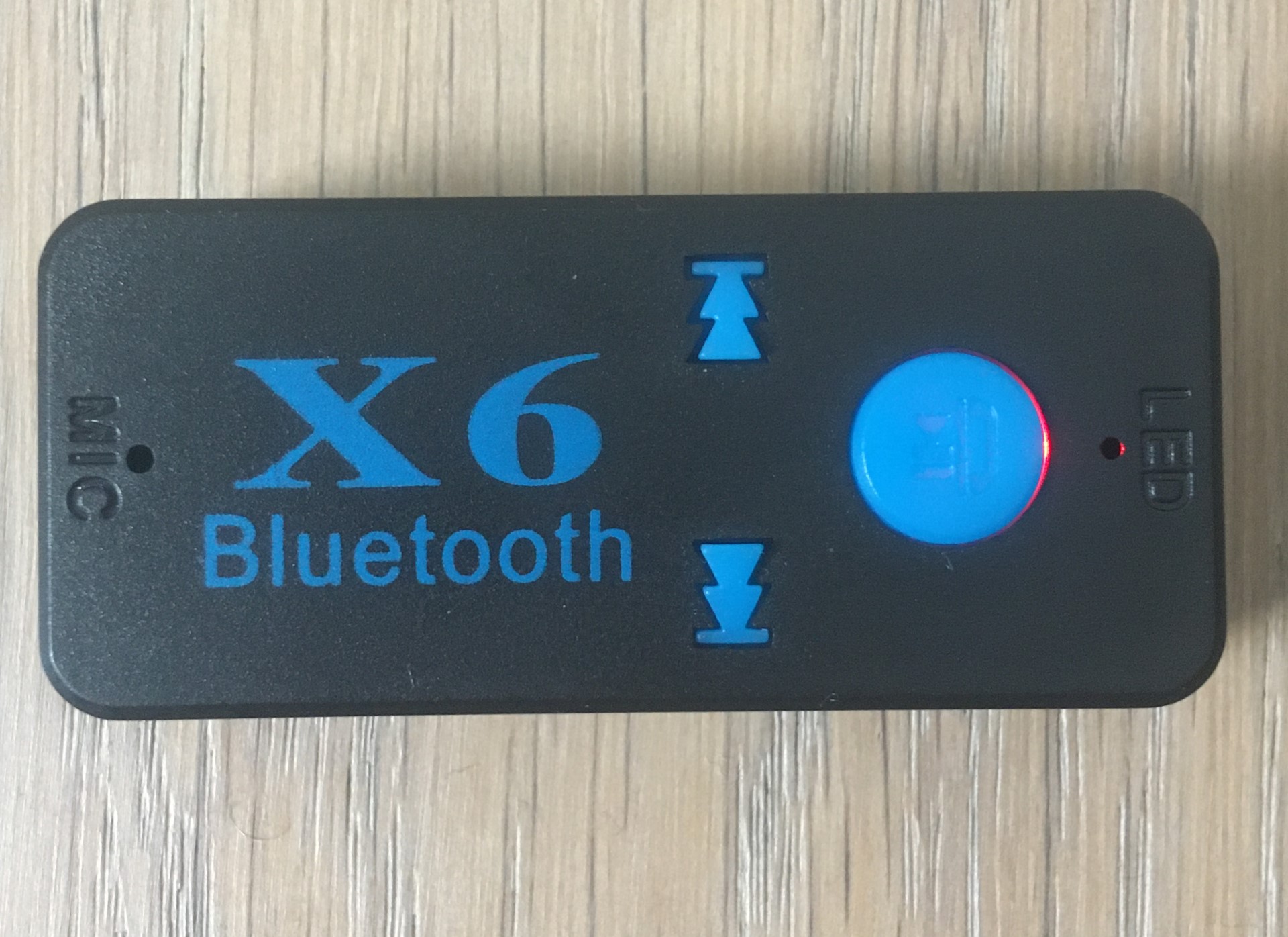 Test transmitera X6 Bluetooth