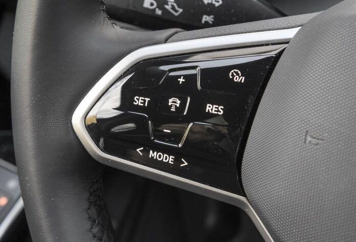 Volkswagen dotykowe przyciski