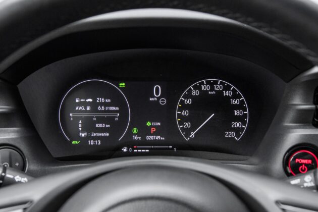 Honda HR-V - zegary
