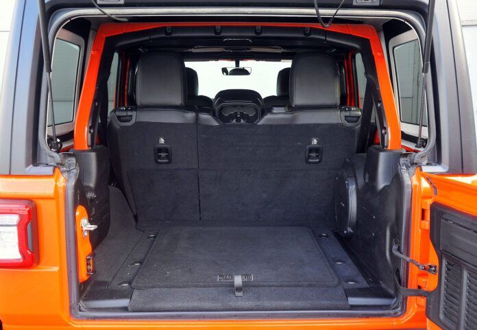 Jeep Wrangler Unlimited Trunk