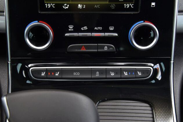 Renault Espace V - panel klimatyzacji