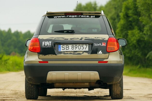 Fiat Sedici - tył