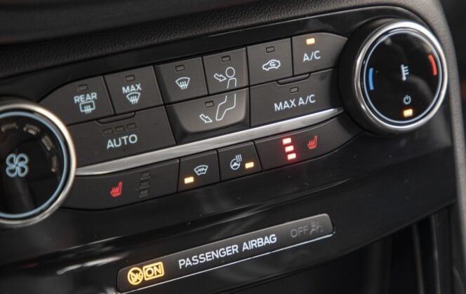 Ford Puma ST - klimatyzacja