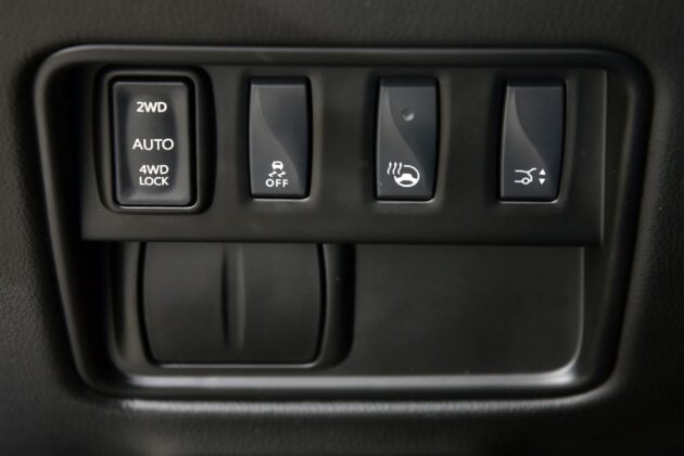 Renault Koleos II - przyciski