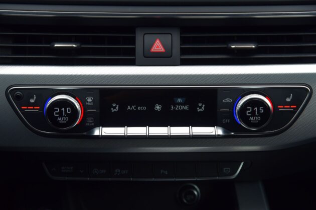 Audi A5 II - panel klimatyzacji