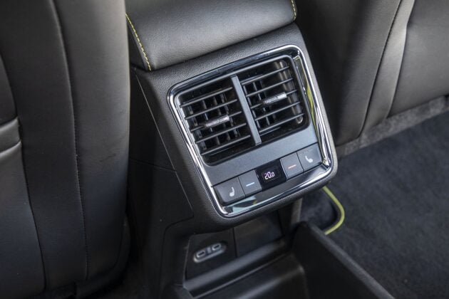 Skoda Enyaq Coupe RS iV (2023) - test - klimatyzacja