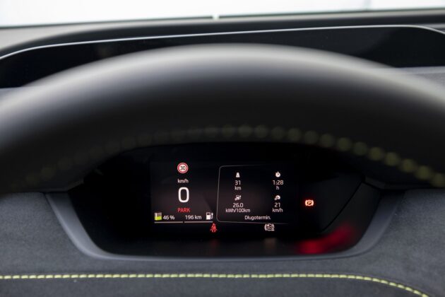 Skoda Enyaq Coupe RS iV (2023) - test - wskaźniki