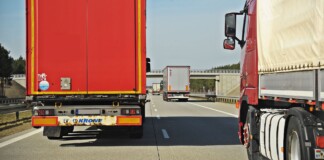 Mandaty za prędkość dla ciężarówek w Niemczech