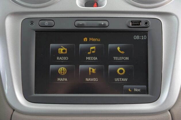 Dacia Dokker - ekran